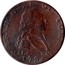 UK Halfpenny Middlesex - National Series / Duke of York 1795  FREDR DUKE OF YORK HALFPENNY 1795 coin obverse