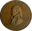 UK Halfpenny Yorkshire - British Naval 1812  ENGLAND EXPECTS EVERY MAN TO DO HIS DUTY. coin obverse