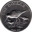 New Zealand One Dollar Black Stilt 1985 (c) KM# 55 ONE DOLLAR BLACK STILT coin reverse