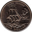 New Zealand One Dollar Cook Islands 1970 Proof KM# 43 COOK ISLANDS JAMES COOK ONE DOLLAR coin reverse