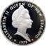 New Zealand One Dollar Elizabeth II 1979 (o) Proof KM# 48a ELIZABETH II QUEEN OF NEW ZEALAND 1979 coin obverse