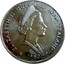 New Zealand One Dollar Fantail Bird 1980 (l) KM# 49 ELIZABETH II QUEEN OF NEW ZEALAND 1980 coin obverse