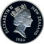 New Zealand One Dollar Kakapo Bird 1986 Proof KM# 57a ELIZABETH II NEW ZEALAND 1986 RDM coin obverse