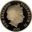 New Zealand One Dollar Rowi Kiwi 2005 (w) KM# 276 NEW ZEALAND ELIZABETH II 2005 IRB coin obverse