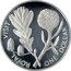 New Zealand One Dollar Royal Visit - English Oak and N.Z. Kauri 1981 (l) Proof KM# 50a ROYAL VISIT ONE DOLLAR coin reverse