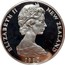 New Zealand One Dollar Royal Visit Prince Charles and Lady Diana 1983 Proof KM# 52a ELIZABETH II NEW ZEALAND 1983 coin obverse