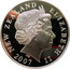 New Zealand One Dollar Scouting centenary 2007 (l) Proof KM# 298a NEW ZEALAND ELIZABETH II 2007 IRB coin obverse