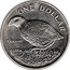 New Zealand One Dollar Takahe Bird 1982 (l) KM# 51 ONE DOLLAR TAKAHE coin reverse