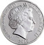 New Zealand One Dollar Titanosaurus 2010 (m) Prooflike KM# 340 NEW ZEALAND ELIZABETH II 2010 IRB coin obverse