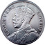 New Zealand One Florin George V 1933 KM# 4 GEORGE V KING EMPEROR coin obverse