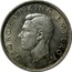 New Zealand One Florin George VI 1940 KM# 10.1 GEORGE VI KING EMPEROR HP coin obverse