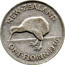 New Zealand One Florin George VI 1946 KM# 10.2 NEW∙ZEALAND ONE∙FLORIN∙1946 KG coin reverse