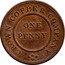 UK One Penny Birmingham - Crown Copper Company 1811  ONE PENNY CROWN COPPER COMPANY coin reverse