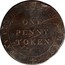 UK One Penny Birmingham & Risca Copper Company 1811  PAYABLE IN BIRMINGHAM * ONE PENNY TOKEN coin reverse