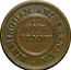UK One Penny Birmingham - Rose Copper Company 1811  BIRMINGHAM AND SWANSEA ONE PENNY coin reverse