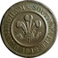 UK One Penny Birmingham & South Wales 1812  BIRMINGHAM & SOUTH WALES 1812 coin obverse
