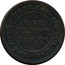UK One Penny Flint Lead Works 1813  ONE PENNY TOKEN ONE POUND NOTE FOR 240 TOKENS coin reverse