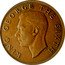 New Zealand One Penny (George VI) KM# 21 KING GEORGE THE SIXTH HP coin obverse