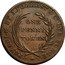 UK One Penny Nail & Trace Manufactory / J. Forrest 1811  ∙ PAYABLE BY J.FORREST & CO. LYE FORGE ∙ ONE PENNY TOKEN coin reverse