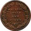UK One Penny Staffordshire - Walsall / Joseph Parker 1811  WALSALL TOKEN ONE PENNY 1811 coin reverse