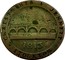 UK One Penny Stockton - Christopher & Jennett 1813  CHRISTOPHER & JENNETT * STOCKTON * TEES 1813 coin obverse