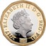 UK One Pound Nations of the Crown 2017 Proof 2017 ELIZABETH II D G REG F D J.C coin obverse