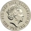 UK One Pound Royal Arms 2015 Proof KM# 1341 ELIZABETH II∙DEI∙GRA∙REG∙FID∙DEF∙2015∙ J.C coin obverse