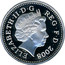 UK One Pound Welsh Leek 2008 Proof ELIZABETH II D G REG F D 2008 IRB coin obverse