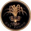 UK One Pound Welsh Leek 2008 ONE POUND coin reverse