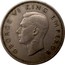 New Zealand One Shilling George VI 1947 KM# 9a GEORGE VI KING EMPEROR HP coin obverse