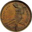 New Zealand Penny Caro J. and Co. - Christchurch (1860-1864) KM# Tn11 TRADE AND AGRICULTURE coin reverse