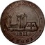 UK Penny Cornwall - For The Accomodation Of The County 1811  CORNISH PENNY 1811 coin obverse