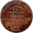 New Zealand Penny Gittos B. - Auckland 1864 KM# Tn22 WHOLESALE & RETAIL LEATHER & GRINDERY STORES WYNDHAM STREET AUCKLAND N.Z 1864 coin reverse