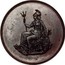 UK Penny Joseph Moore Pattern 1860 - coin reverse