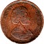 New Zealand Penny Waters Edward (Auckland) 1873 KM# Tn70.1 WHOLESALE & RETAIL CONFECTIONER EDWARD WATERS QUEEN STREET AUCKLAND coin reverse
