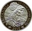 UK Pound Britannia 2010 Proof KM# 1133 BRITANNIA 1/2 OUNCE FINE SILVER 2010 coin reverse