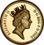 UK Pound Celtic Cross of Northern Ireland 1996 Proof KM# 972 ELIZABETH II D∙G∙REG∙F∙D∙1996 RDM coin obverse