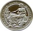 UK Pound Elizabeth II 2005 British Royal Mint Proof KM# 1087 HALF OUNCE FINE SILVER 2005 BRITANNIA coin reverse