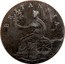 UK Six Penny Not Local - Britannia on cannon ND (1811-1812)  BRITANNIA coin reverse
