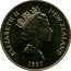New Zealand Ten Dollars Gabriel's Gully 1997 (l) KM# 104 NEW ZEALAND ELIZABETH II 1997 RDM coin obverse