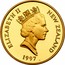New Zealand Ten Dollars Gabriel's Gully 1997 (l) Proof KM# 104a NEW ZEALAND ELIZABETH II 1997 RDM coin obverse