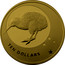 New Zealand Ten Dollars Icons of New Zealand - Kiwi 2010 (m) Proof KM# 332 TEN DOLLARS coin reverse