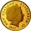 New Zealand Ten Dollars Maori Art - Hei Matau 2012 (u) Proof KM# 353 NEW ZEALAND ELIZABETH II coin obverse