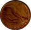 New Zealand Two Dollars Sacred Kingfisher 1993 KM# 87 KINGFISHER TWO DOLLARS coin reverse