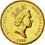 New Zealand Two Dollars White Heron 1996 (l) Proof KM# 79 ELIZABETH II NEW ZEALAND *YEAR* RDM coin obverse
