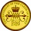 UK Two Pounds 300th Anniversary of the Claim of Right 1989 Proof KM# 961 TERCENTENARY OF THE CLAIM OF RIGHT 1689 1989 coin reverse