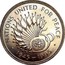 UK Two Pounds 50th Anniversary of the United Nations 1995 KM# 971 NATIONS UNITED FOR PEACE 1945 - 1995 50 MR coin reverse
