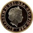 UK Two Pounds Rugby World Cup 1999 Proof KM# 999a ELIZABETH∙II∙DEI∙GRA∙REG∙FID∙DEF∙ IRB coin obverse