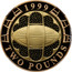 UK Two Pounds Rugby World Cup 1999 Proof KM# 999b 1999 TWO POUNDS RD coin reverse