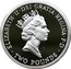 UK Two Pounds Tercentenary - Bill of Rights - St. Edward's crown 1989 Proof KM# 960a ELIZABETH∙II∙DEI∙GRATIA∙REGINA∙F∙D ∙ TWO POUNDS ∙ RDM coin obverse